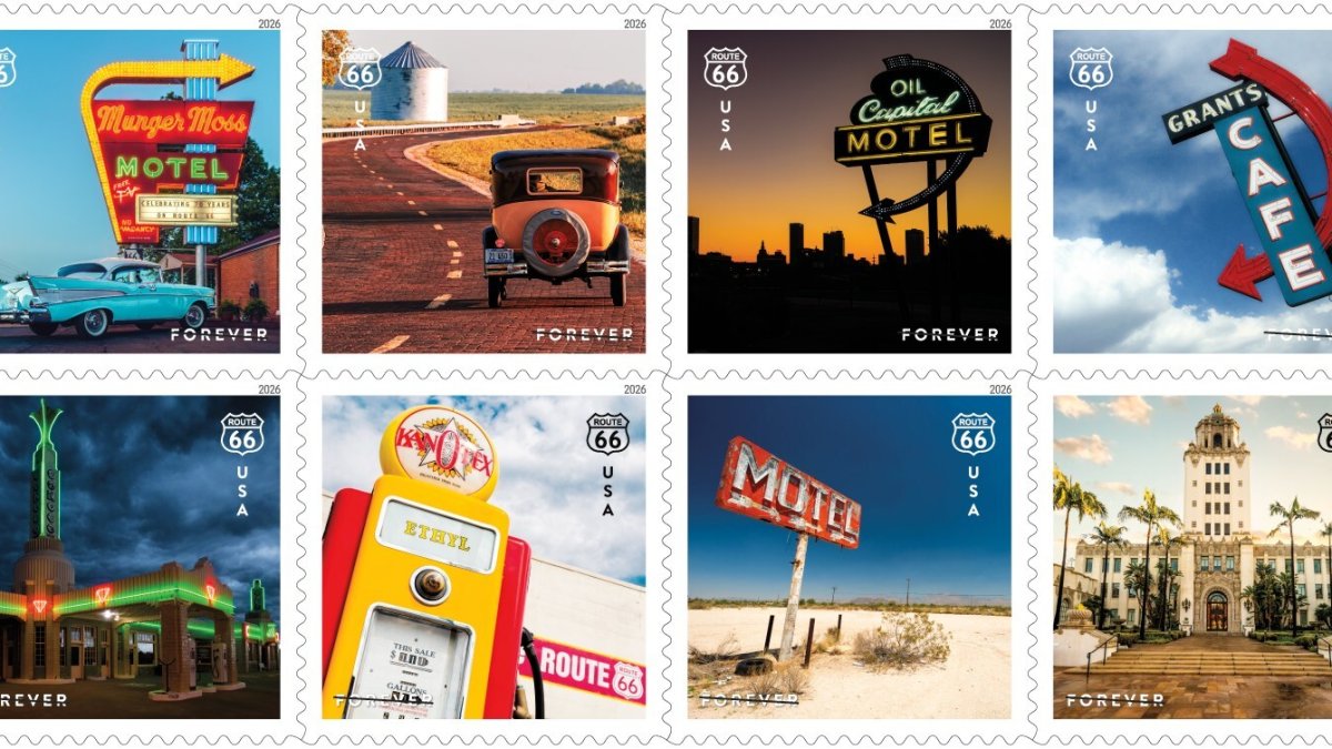 USPS to issue stamps of ‘The Mother Road’ – NBC Los Angeles