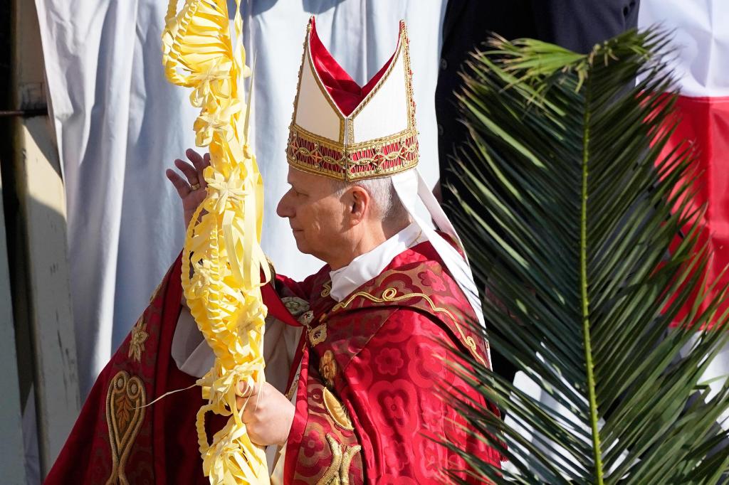 Pope Leo XIV rejects claims that God justifies war in Palm Sunday Mass message – San Diego Union-Tribune