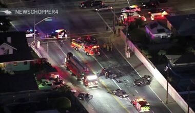 Several people hurt in multi-car crash in Covina – NBC Los Angeles