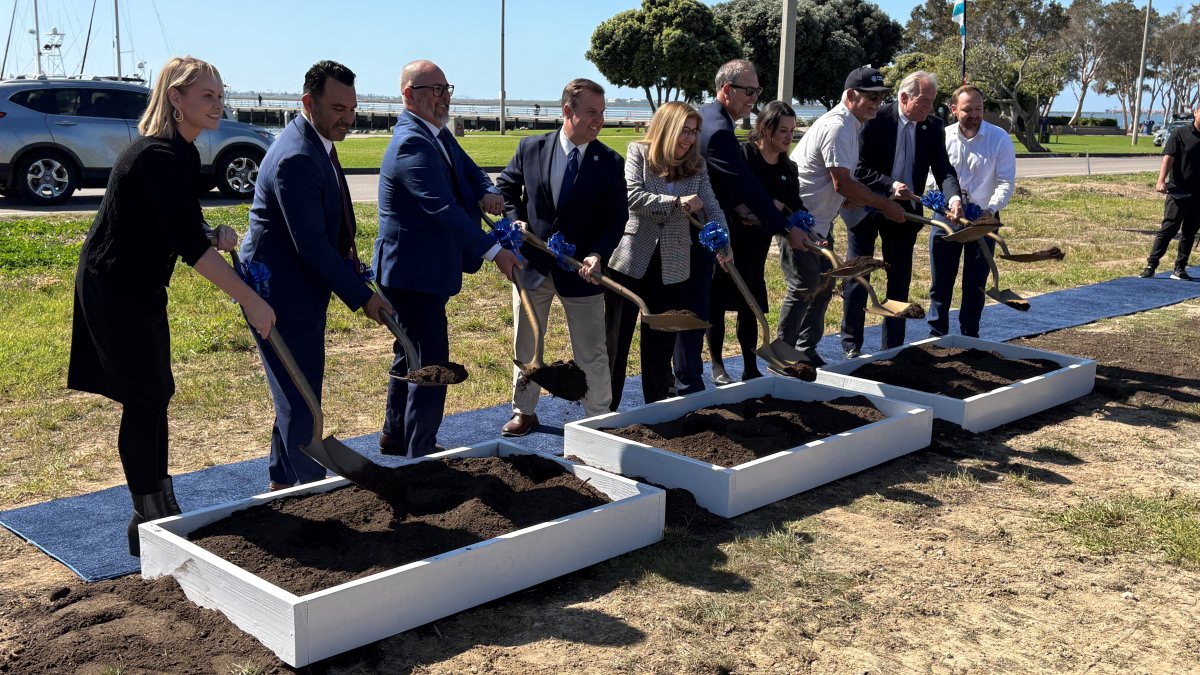 Construction begins on Harbor Park along Chula Vista Bayfront – NBC 7 San Diego