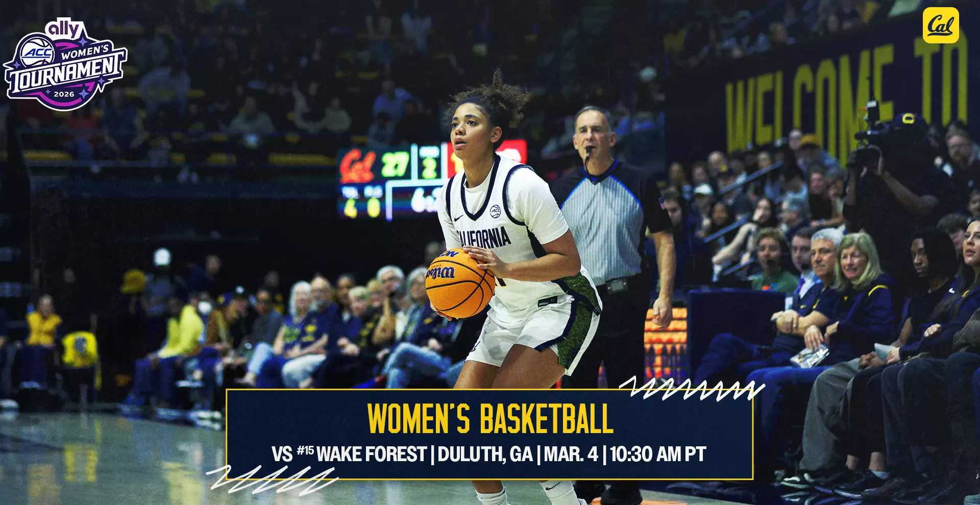 Cal Opens ACC Tournament Against Wake Forest
