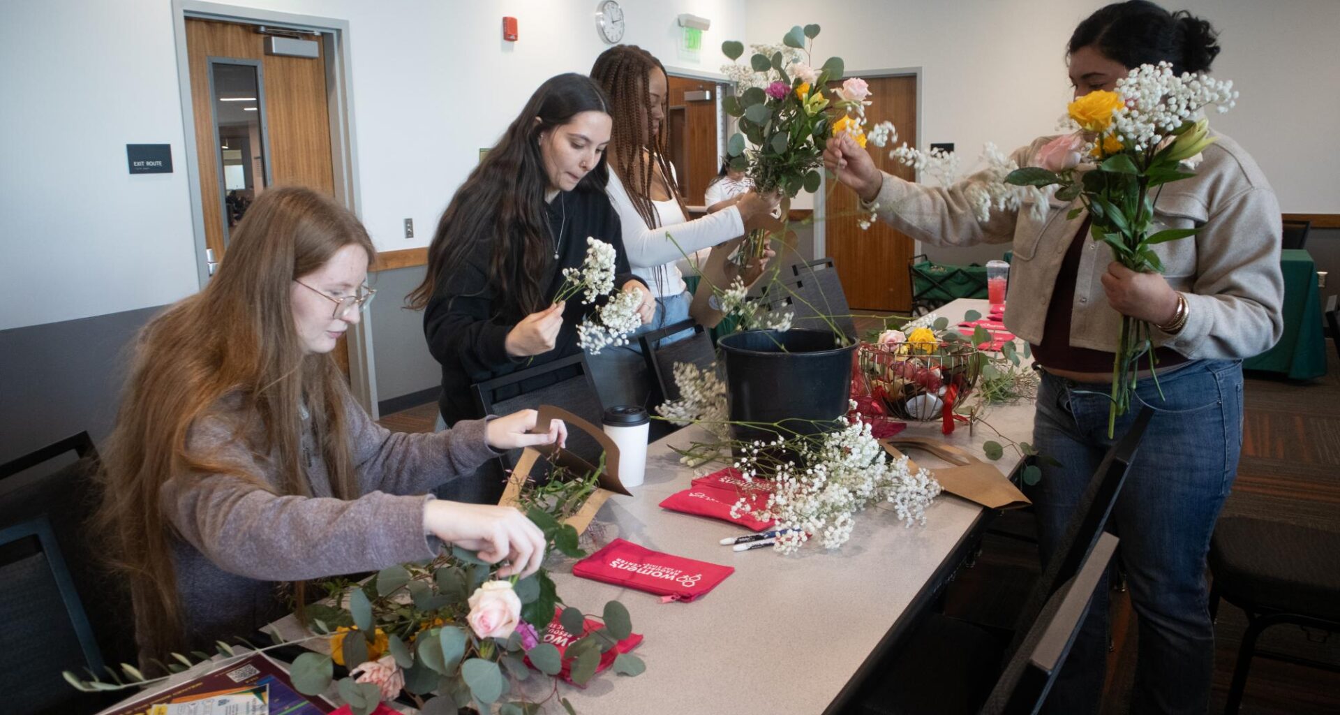 Community blooms at flower event celebrating Women’s History Month – The State Hornet