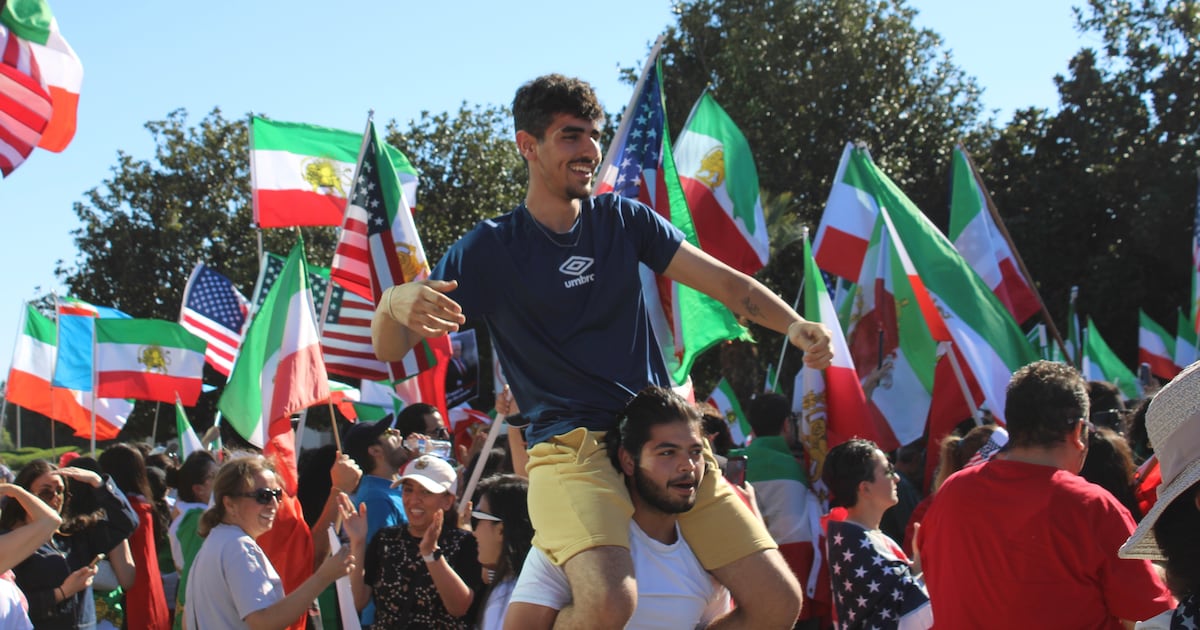 Local residents gather in celebration after U.S.-Israeli strikes reportedly kill Iran’s supreme leader – Annenberg Media
