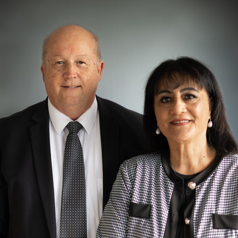 Tony Osborne and Erina Osborne, who will serve as president and matron of the Hamilton New Zealand Temple beginning in September 2026.