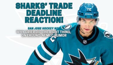 Sharks' Trade Deadline Reaction! | Grier Did the Right Thing, On Eklund-Nemec Rumor