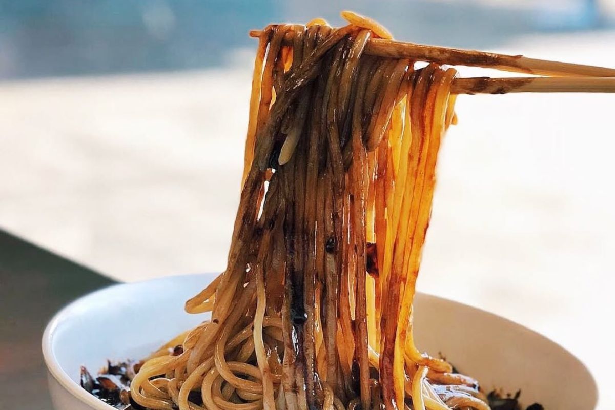 This Strip Mall Spot In Koreatown Is Serving $7 Black Bean Noodles — Plus A 'RIP' Spice Challenge Where You Can Eat For Free
