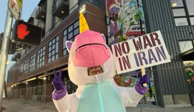 Sacramento protesters denounce U.S. strikes on Iran as conflict intensifies