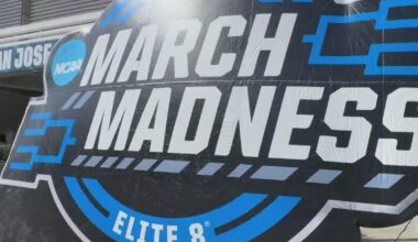 March Madness fans flock to San Jose for Sweet 16 games at SAP Center