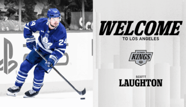 LA Kings Acquire Forward Scott Laughton from Toronto