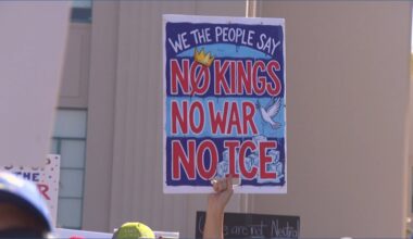 'No Kings' rally in downtown San Diego brings out 40k protesters