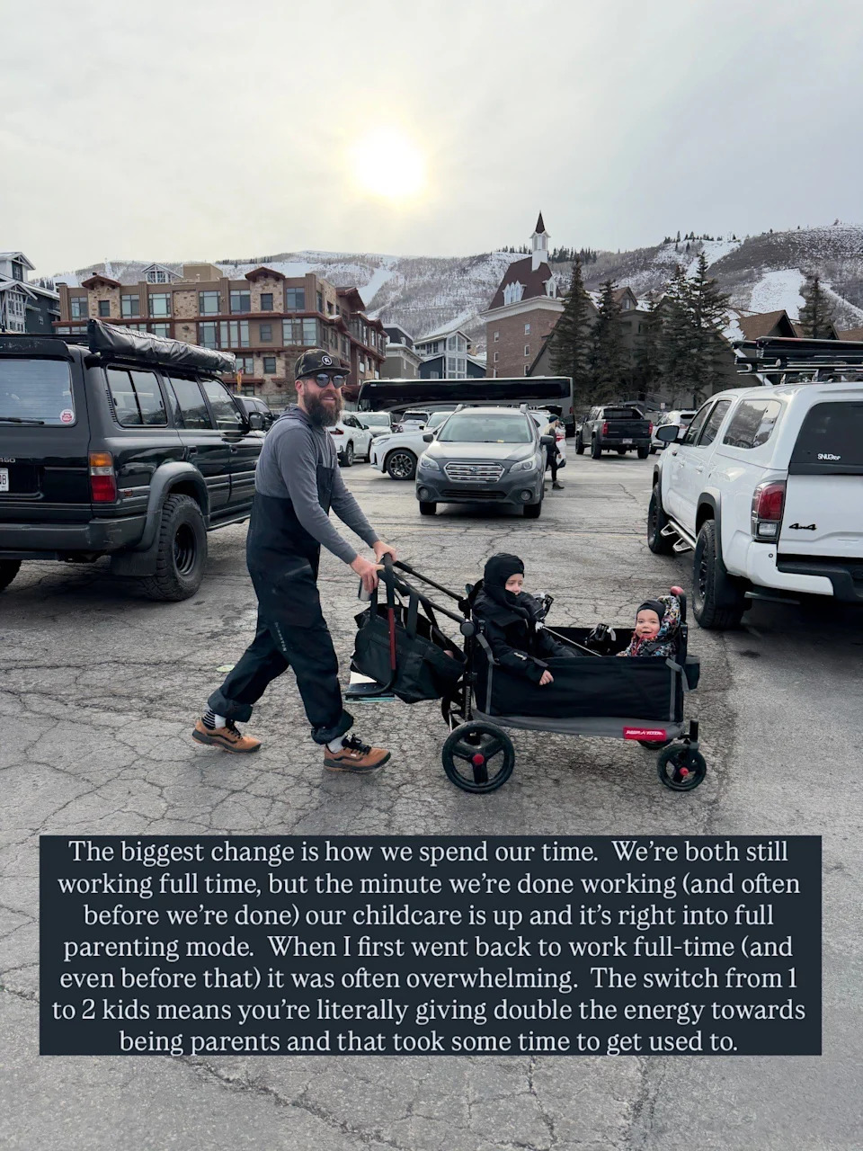 “So first a little backstory. We moved to Park City, UT full-time 1.5 years ago. We lived for the previous 15 years in Huntington Beach, CA. We’ve had a vacation home here since 2015, got married here in 2013, and my husband has been snowboarding here since he was a kid," she explained. <span class="image-credit">(jasminerothofficial/Instagram)</span>