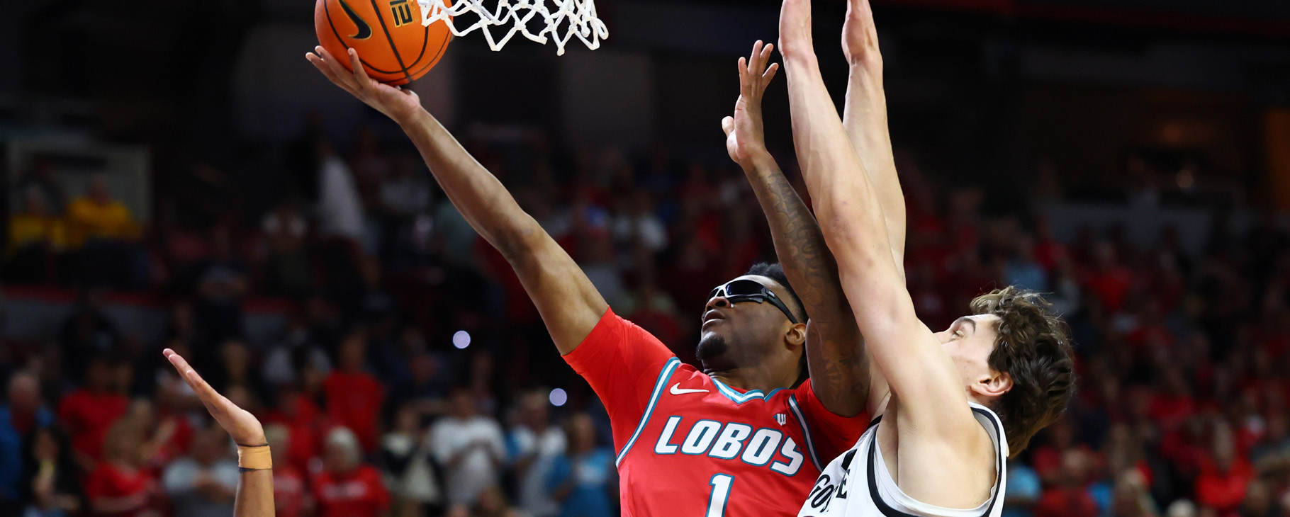 Lobos Edged by San Diego State 64-62 in Mountain West Semis - New Mexico Lobos