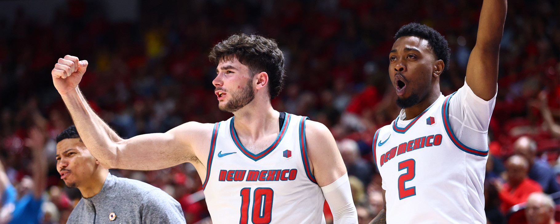 Lobos Down San Jose State 93-77 in Mountain West Quarterfinals - New Mexico Lobos