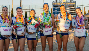 Beach Volleyball Honors Players on Friday - SJSU Athletics - Official Athletics Website