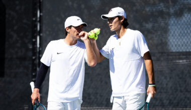 Aztecs to Face Harvard at Hogan Tennis Center