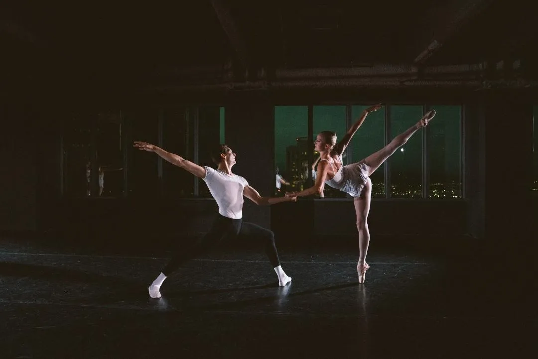 Maté Szentes and Madeline Houk of American Contemporary Ballet. Photo by Anastasia Petukhova