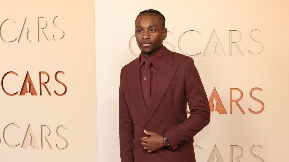 HOLLYWOOD, CALIFORNIA - MARCH 15: Miles Caton attends the 98th Oscars at Dolby Theatre on March 15, 2026 in Hollywood, California. (Photo by Mike Coppola/Getty Images)