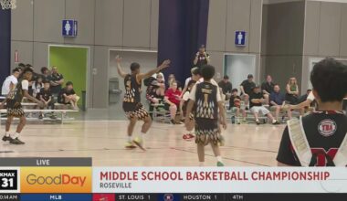 State Middle School Basketball Championships 2026 in Roseville