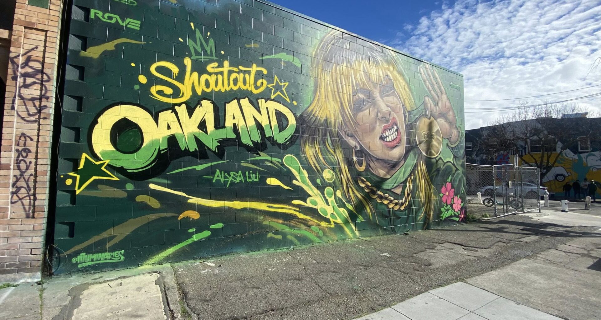 Check Out the New Giant Alysa Liu Mural That Just Went Up In Oakland’s Temescal Neighborhood