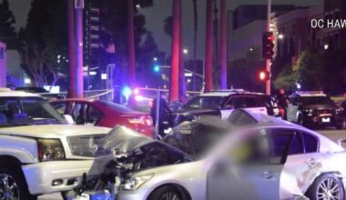 Anaheim multi-car crash leaves 2 dead, several critically injured