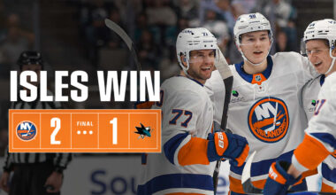 The Skinny: Isles 2, San Jose 1 OT