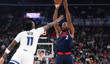 Kawhi Leonard scores 45 points in the Clippers' 153-128 romp over the Timberwolves