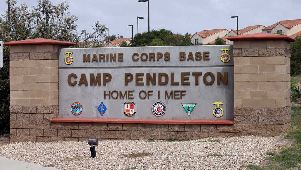 Marine corporal accused of stealing and selling weapons from California's Camp Pendleton