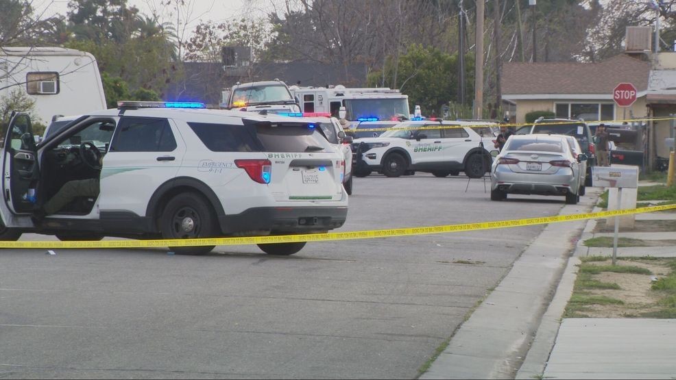 The Kern County Sheriff’s Office is investigating a shooting in the area south of the Mercado Latino that left one person injured Wednesday afternoon. PHOTO: KBAK/KBFX