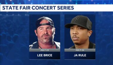 Lee Brice and Ja Rule to perform at the California State Fair