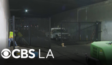 Caltrans installs gates on 101 Freeway ramps in downtown LA ahead of No Kings protests