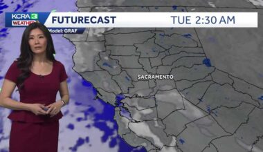 Cooler Sunday with a chance of showers