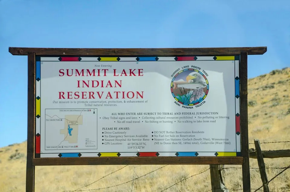 That’s 7% of the Golden State — and not by accident. It matches exactly what the federal government promised indigenous tribes back in the 1850s, before quietly backing out. Education Images/Universal Images Group via Getty Images