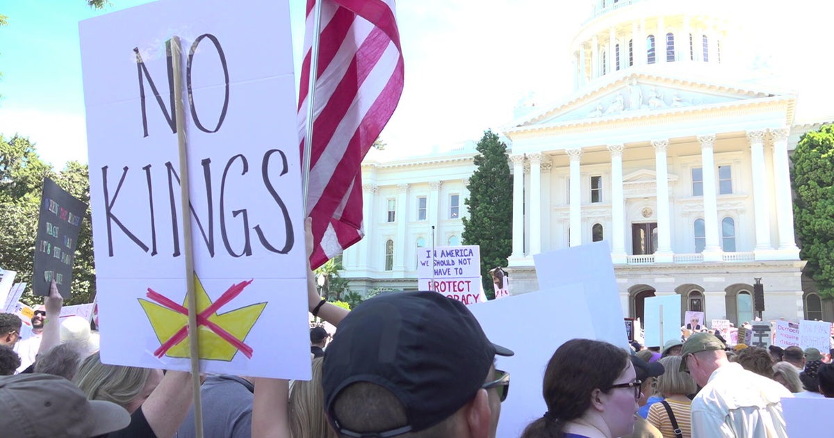 "No Kings" protest take place at California State Capitol in Sacramento
