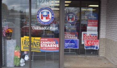 Man pleads to charge for stealing, destroying sign from GOP’s Oakland County headquarters – The Oakland Press