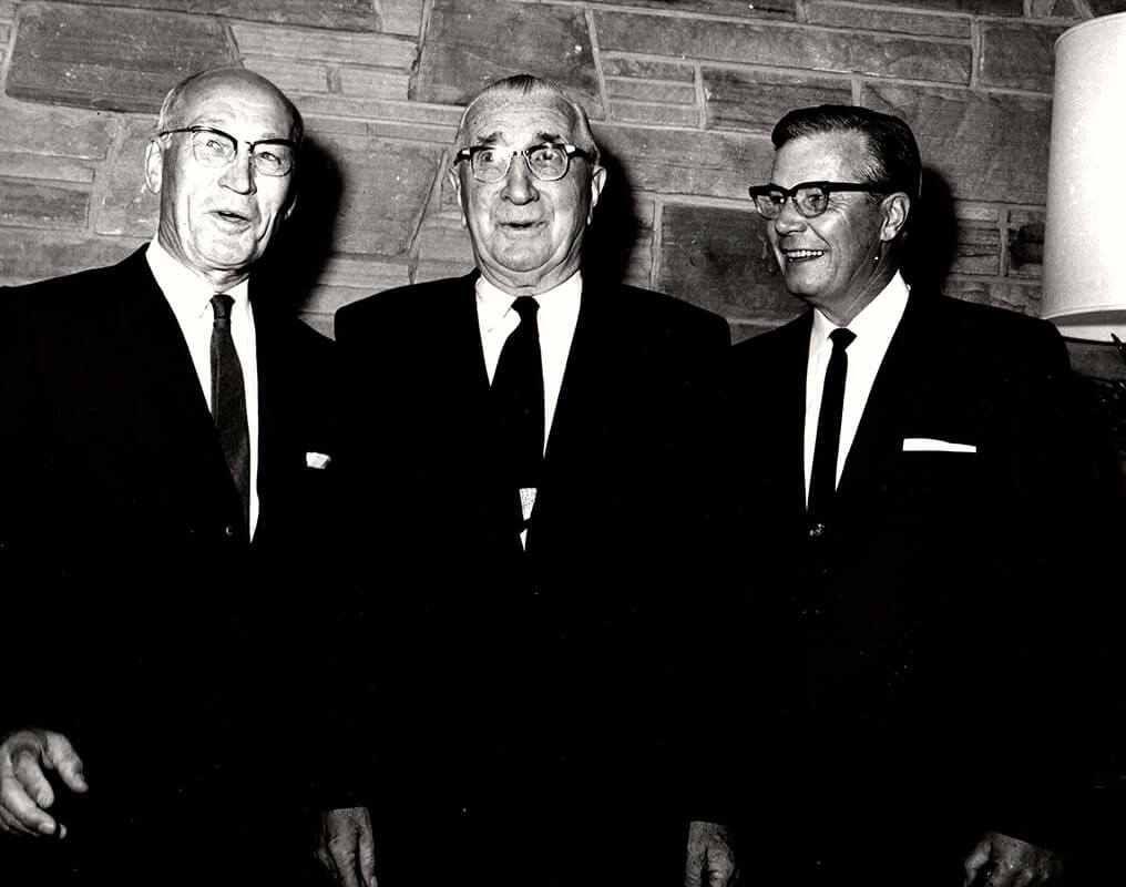 Founders of The Lincoln Club of Orange County, Robert Beaver and Arnold Beckman