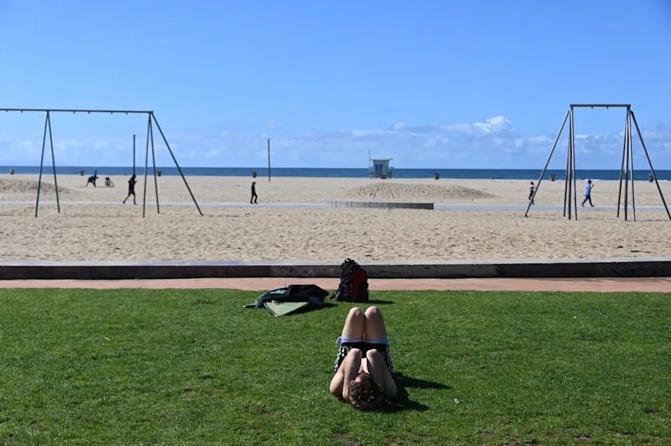 At the end of 2028, the Santa Monica Airport will shutter to make way for a massive park space (AFP via Getty Images)