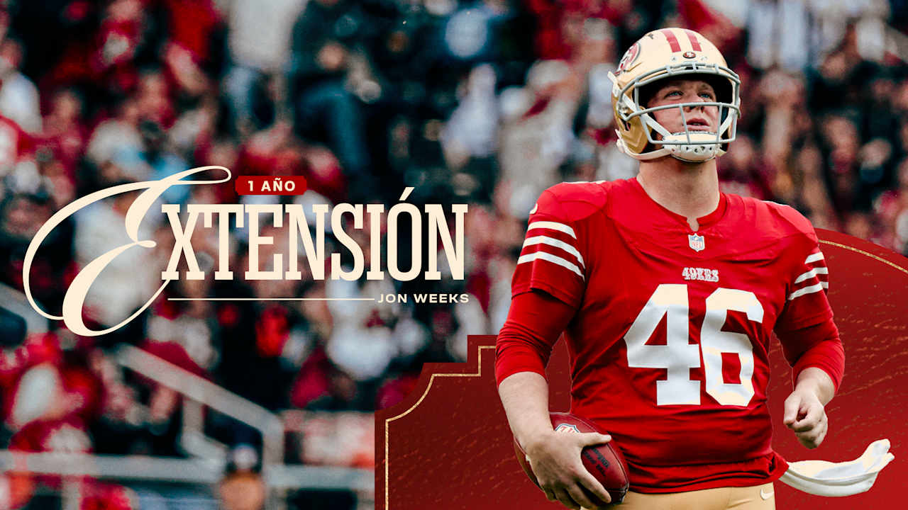 Los 49ers Firman a LS Jon Weeks a una Extensión de Un Año