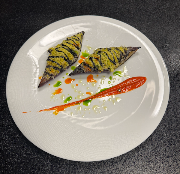 fine dining plate