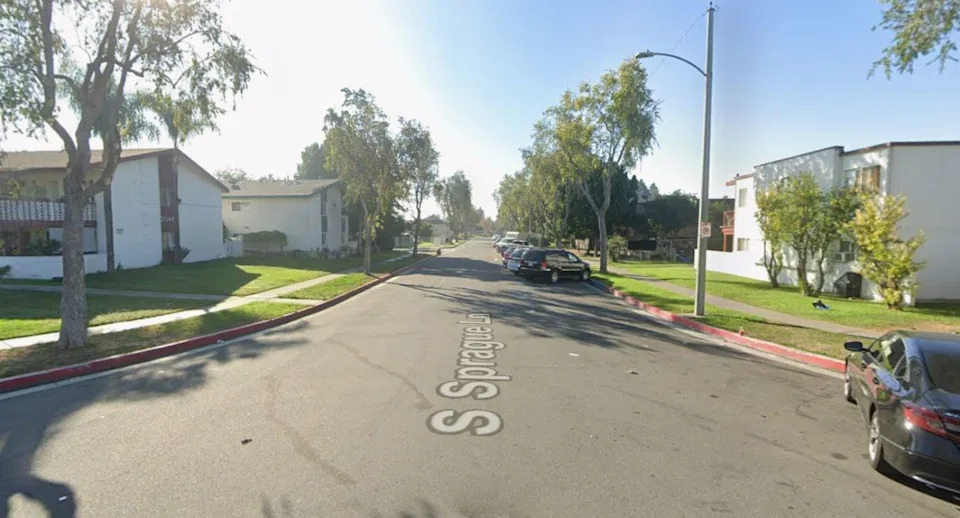 The shooting occured on the 2000 block of S. Sprague Lane in Anaheim on Feb 28, 2026. (Google Maps)