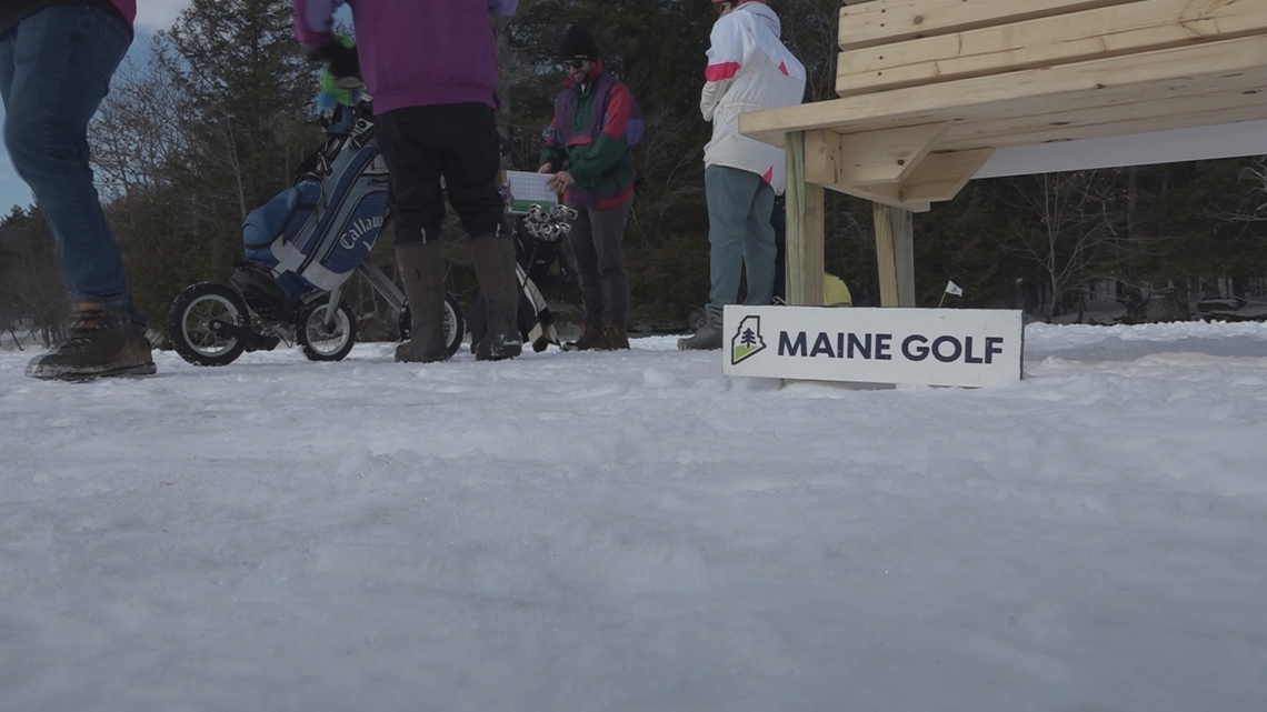 Oakland hosts first-ever ice golf scramble for youth scholarships