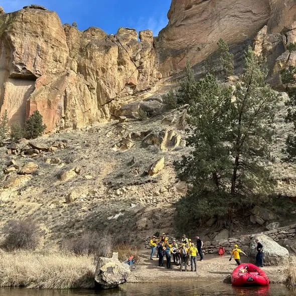 A California man was rescued from Misery Ridge Trail in Central Oregon. March 20, 2026 (courtesy Deschutes Coutny Sheriff's Office).