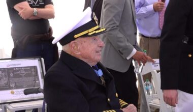 San Diego honors Navy hero Captain Royce Williams with ceremony aboard USS Midway