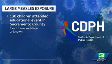 Measles exposure at Sacramento County event prompts health officials to contact families