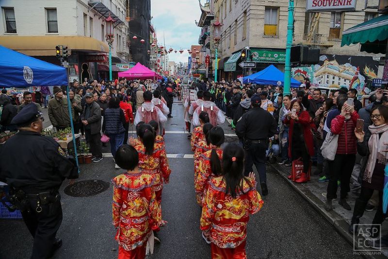 Chinese New Year parade in San Francisco