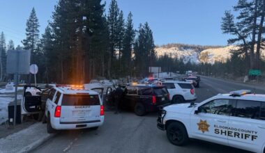 US-50 closed in Meyers as CHP handles felony stop following Sacramento pursuit