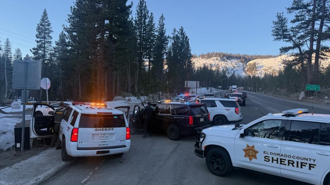 US-50 closed in Meyers as CHP handles felony stop following Sacramento pursuit