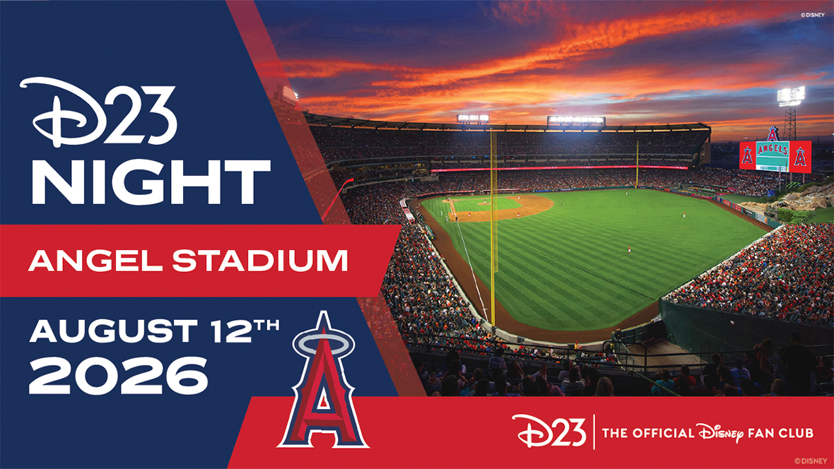 On Wednesday, August 12, fans can attend D23 Night at Angel Stadium to cheer for the home team as the Angels take on the Texas Rangers.