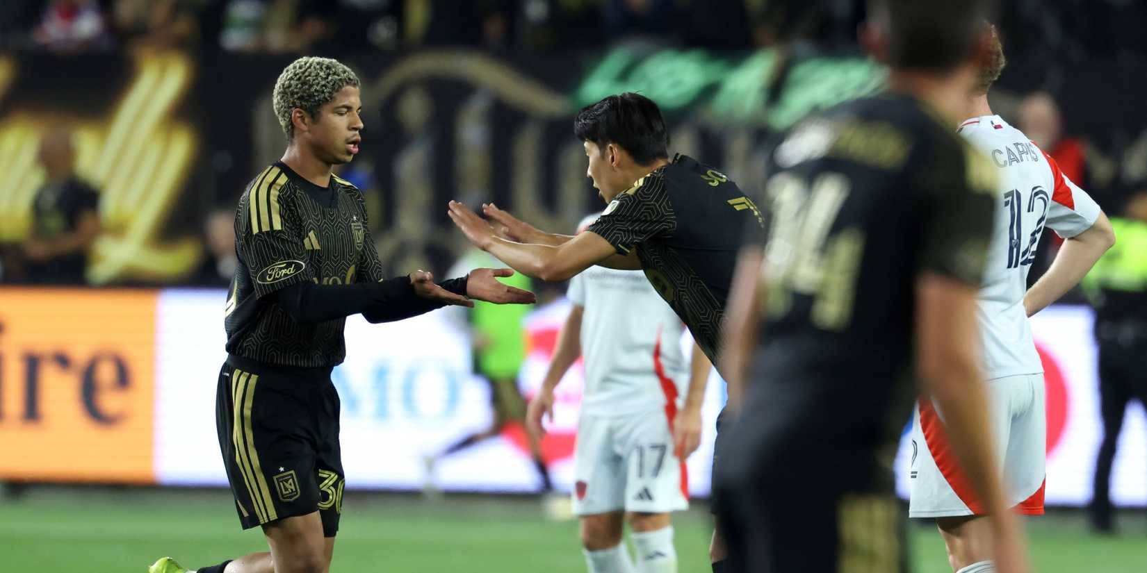 David Martinez and Son Heung-min