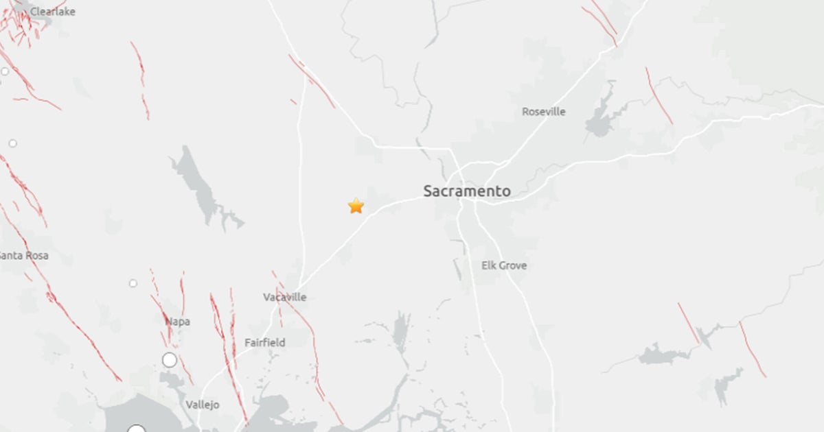 Minor earthquake strikes near Davis Wednesday morning