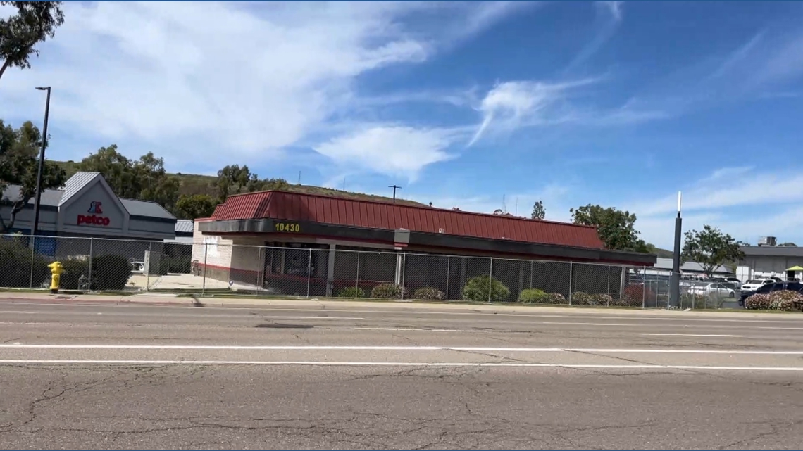 What's going on with the old Denny's in San Diego's Grantville neighborhood?